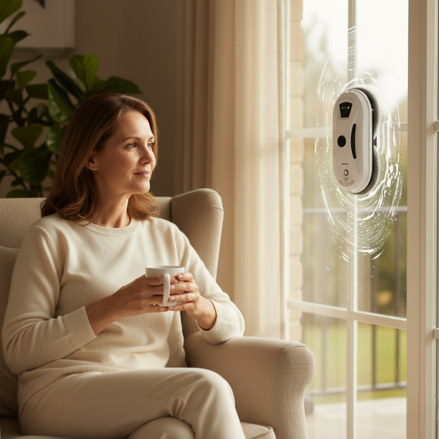 Vitroy - Robot lave vitres intelligent