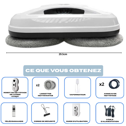 Vitroy - Robot lave vitres intelligent